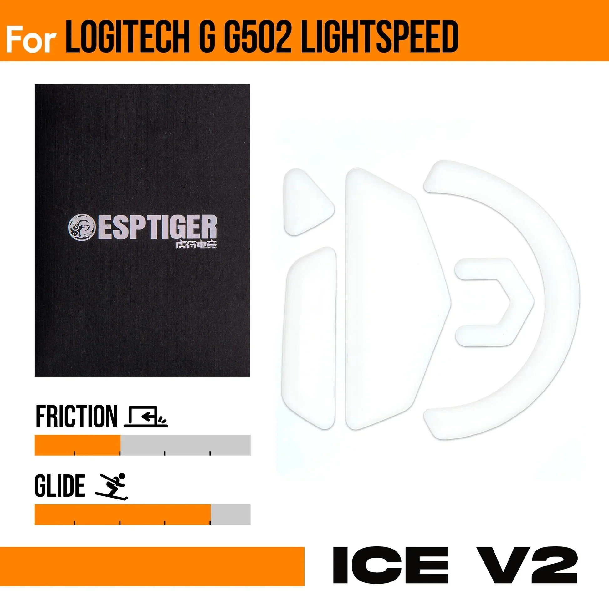 ESPTiger ICE V2 Mouse Skates - For Logitech - Image 8