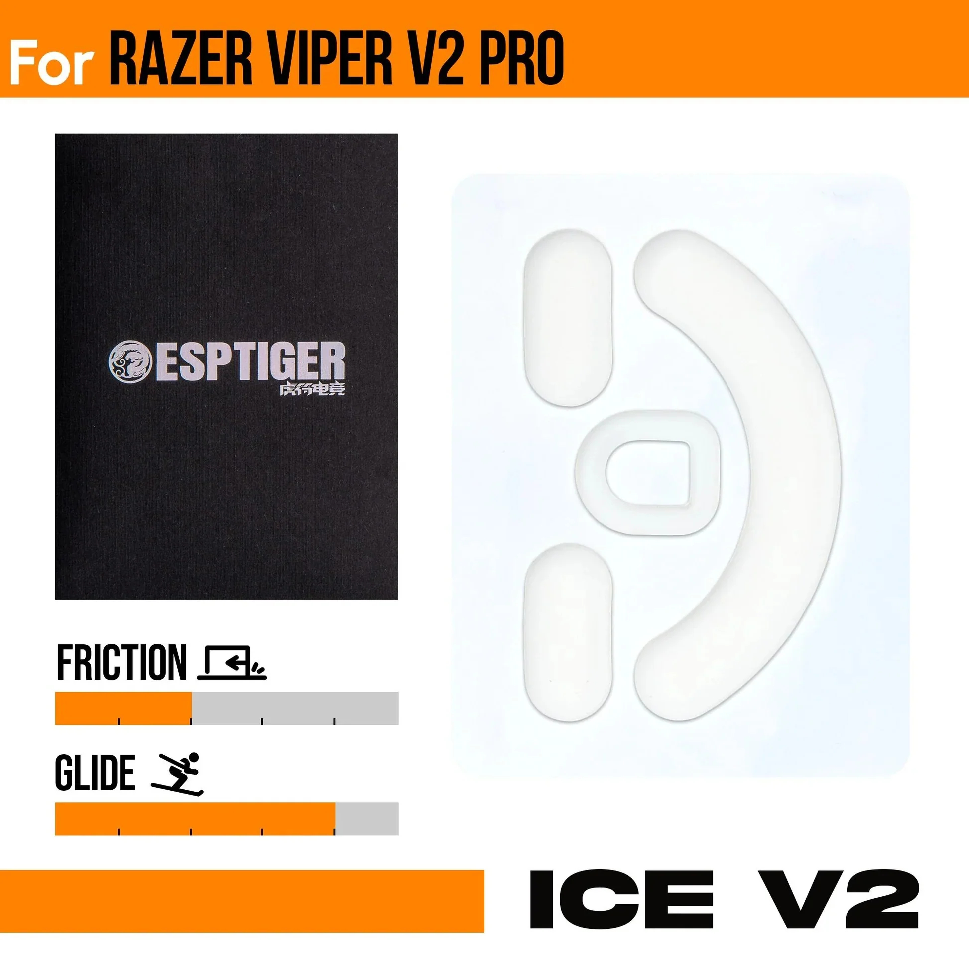 ESPTiger ICE V2 Mouse Skates - For Razer - Image 8
